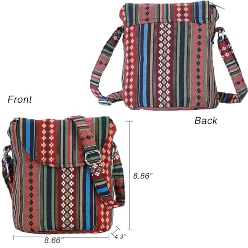 Image of Satchel Saddle Pocket Swing pack Bag Collection Messenger Shoulder Bag Travel Purse Wallet