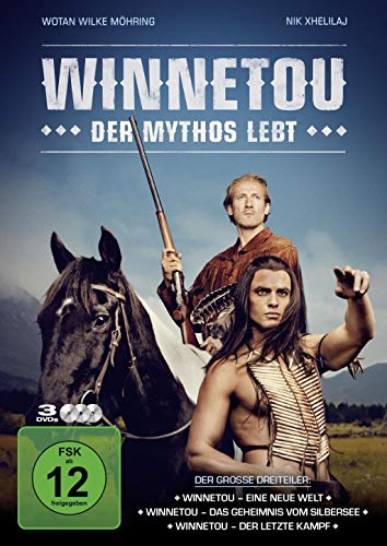 Winnetou - Der Mythos lebt pack de 3 DVD coleccionable de cine western 2