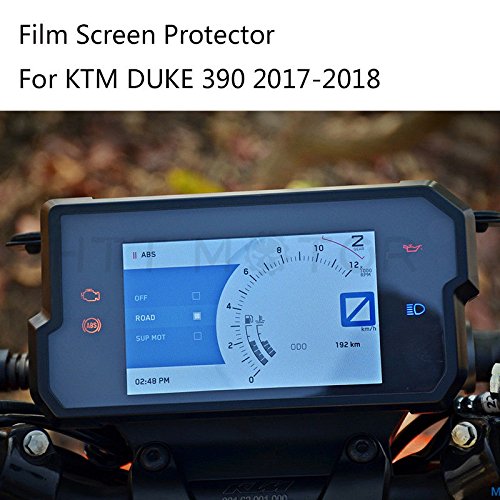 SMT-Compatible With KTM DUKE 390 2017-2018 Dashboard/Speedo Screen Protector Film Screen [B07CR13R4R]