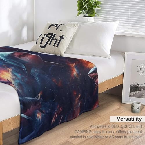 Couverture canapé requin grand format, le cadeau idéal et original - 7