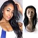 Enoya Hair 180% Density 360 Lace Frontal Human Hair Wigs with Baby Hair for Black Women Straight Brazilian Virgin Hair Lace Wig (14")