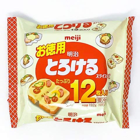 Amazon | お徳用とろけるスライスチーズ 12P180g 【冷蔵】 1個