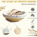 Advanced Cast Iron Dutch Oven for Baking, With Banneton Bread Proofing Basket & Baking Supplies, 5QT Multi-Functional Dutch Oven Pot with Lid, Cast Iron Bread Pan, Black - Image 4