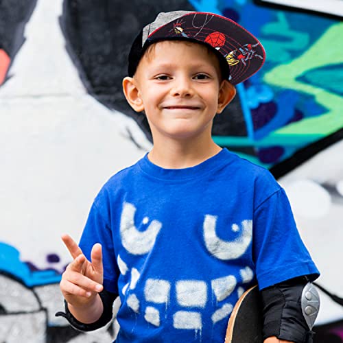 Marvel Spiderman Baseball Cap For Boys, Boys Hat And Fitted Cap, Flatbrim Baseball Spiderman Hat In Red & Marvel Design #TOP4