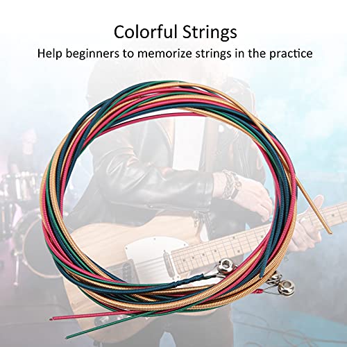 Corde de guitare acoustique 1 jeu de 4 cordes de guitare avec remplacement en métal à extrémité sphérique pour cordes de… - Les Beatles, Paul McCartney, John Lennon, RIngo Starr, George Harrison Corde de guitare acoustique 1 jeu de 4 cordes de guitare avec remplacement en métal à extrémité sphérique pour cordes de… – Image 4