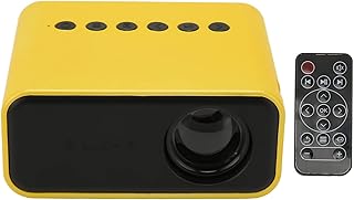 Mini Projector, Full HD 1080P LED Projector Kids Gift Portable Movie Projector Eye Protection Support Smartphones, Tablets, Laptops, for Home Outdoor Camping (UK Plug)