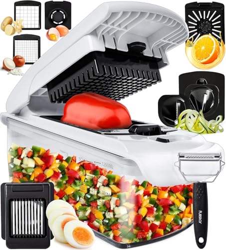 Vegetable Chopper Vegetable Cutter - Veggie Onion...