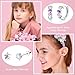 Florideco Hypoallergenic Earrings for Girls Surgical Steel Screw Back Stud Earring for Toddlers Small Hoop Huggie Earrings for Teens Cute Little Girl Earrings for Kids(over 4 years old)