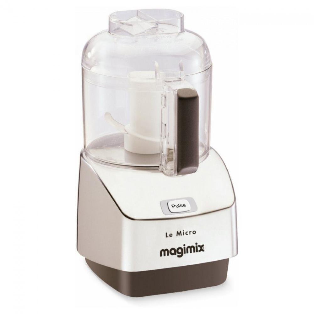 MAGIMIX Hachoir 18115F Micro Chrome mat pour réussir vos apéritifs maison