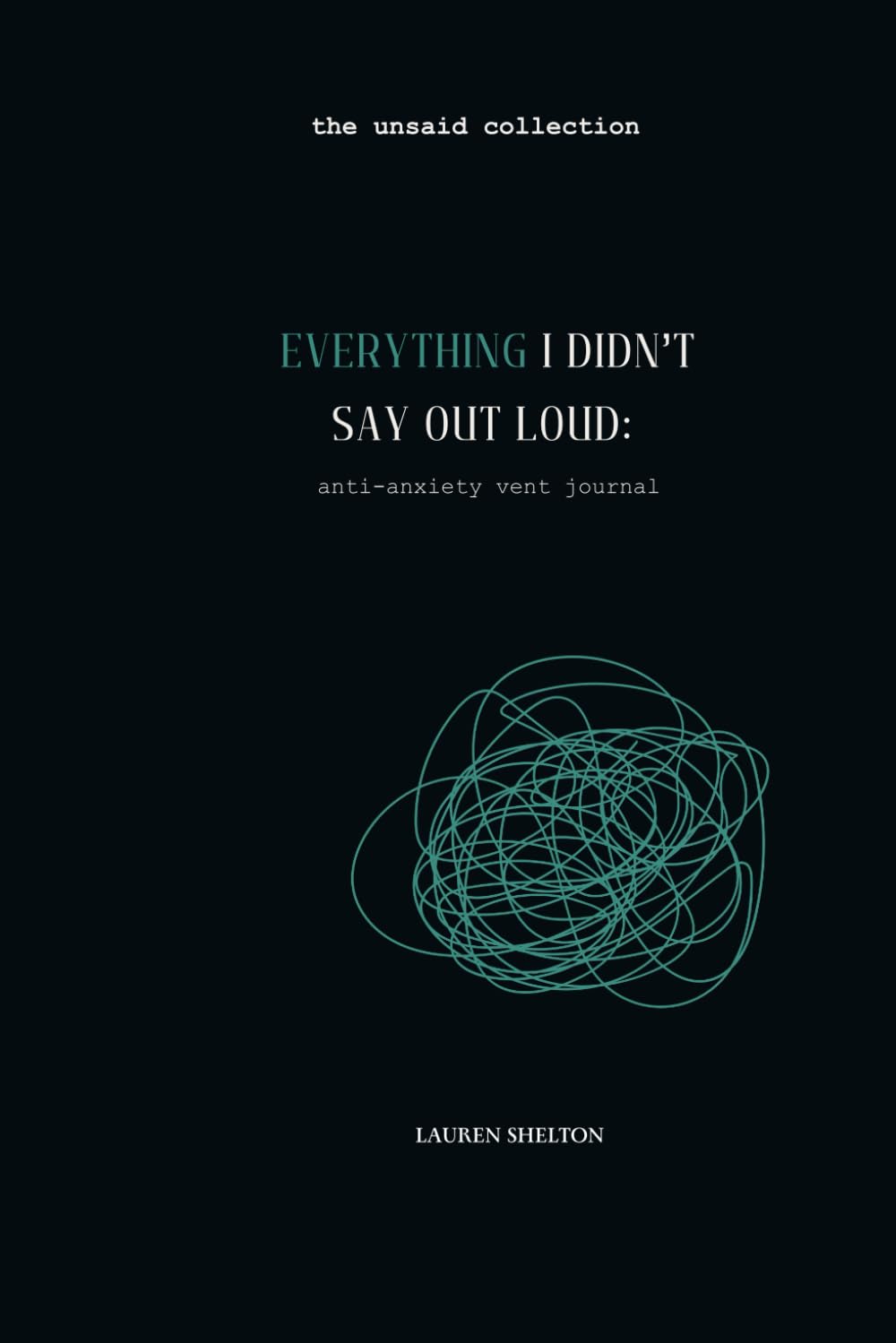 Everything I Didn’t Say Out Loud: Anti-Anxiety Vent Journal