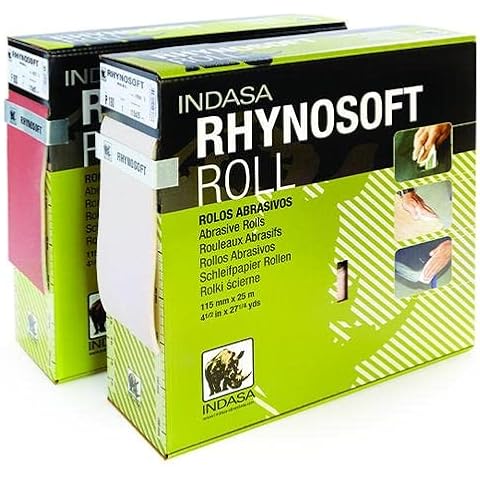 INDASA Rhynosoft Roll - Ruedas blandas (P120 - P1200) Cover