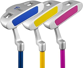 Kuingbhn Golf Putter Children's Clubs Kids Exercise Poles Golf Supplies Golf Putter Golf Practice Club For Girls Boys 3-5 Years Old, 6-8 Years Old, 9-12 Years Old for Both Right Handed&Left Handed
