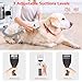 KACNON Hundeschermaschine mit Staubsauger (3.3L,13kPa) - All in one Haustierpflegeset - Leise Schermaschine Hund Katze - Tierhaarstaubsauger Elektrische Haustierbürste