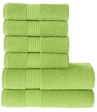 TENDENCIAS DE COLORES Y PATRONES: Las toallas de baño y de mano fueron diseñadas por los mejores diseñadores sobre la base de las tendencias de diseño actuales. Los diseñadores se inspiraron en la naturaleza y utilizaron colores sutiles. Con nuestras colecciones de toallas de baño, su hogar se mantiene nuevo y moderno, lo conecta con la naturaleza y mejora su estado de ánimo.