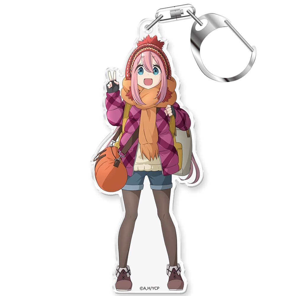 Amazon.co.jp: [azumaker] ゆるキャン△ アクリルキーホルダー 各務原