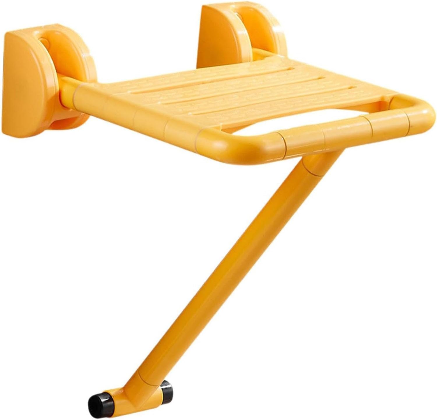 Asiento Ducha Plegable Pared Montada Taburete De Baño Sillas para Ducharse con Patas De Apoyo Banqueta Ducha Silla Plegable Cuarto Baño para Personas Mayores Y Discapacitadas