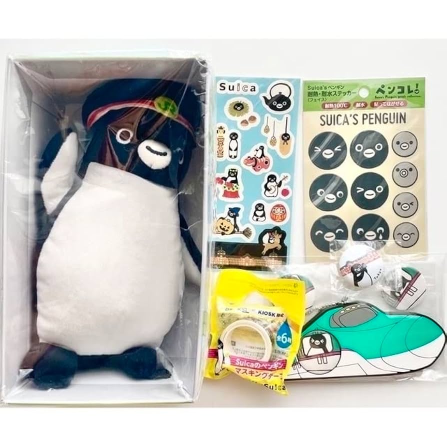 新品未開封 Suicaのペンギン 駅長 ぬいぐるみ 特大XL Suicaのペンギンぬいぐるみ！特大サイズは存在感抜群！ | JRE
