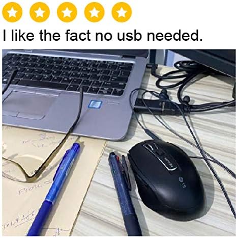 Side view of Prolink PMB8502 Bluetooth Mouse showing back and forward buttons