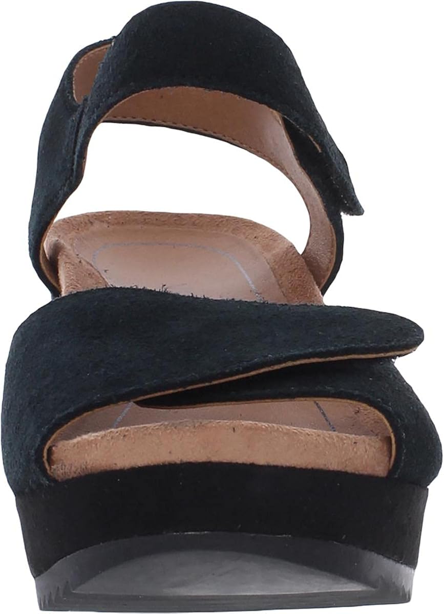 Vionic Women's Hoola Astrid II Wedges - Adjustable Sandals with Concealed Orthotic Arch Support