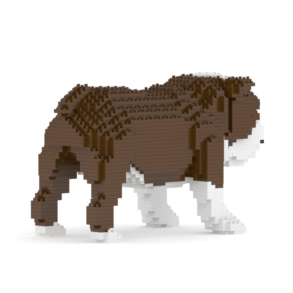 Amazon.com: JEKCA English Bulldog 01S-M01 | Dog Plastic Building