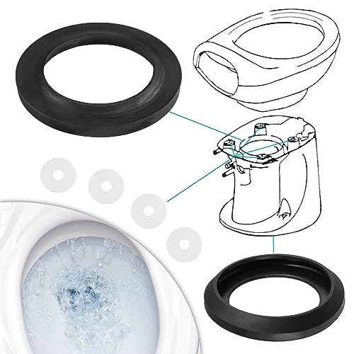 Image of RV Toilet Seal 34120, 34117, 34106 Replacement for Thetford RV Toilet Parts, Waste Ball Seal Replacement for Thetford AquaMagic Style Lite, Style II & Style Plus and Residence Toilets