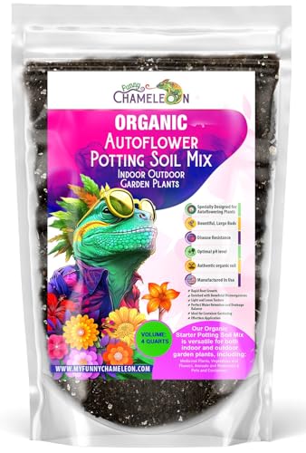 Organic Autoflower Potting Soil Mix 4 Quarts
