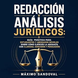 Diseño de la portada del título Redacci&oacute;n y an&aacute;lisis jur&iacute;dicos: Gu&iacute;a pr&aacute;ctica para estudia