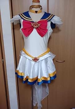 【フルセット】スーパーセーラームーン衣装一式　手製 Amazon.co.jp: [KANKUXS] フルセット 衣装+ウィッグ(専用