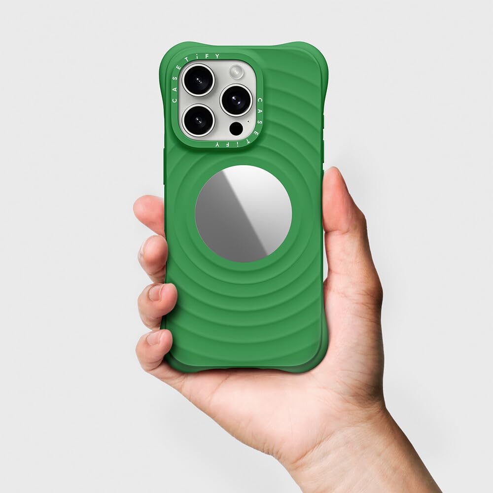 CASETiFY Ripple Mirror Case for iPhone 16 Pro Max [Silicone