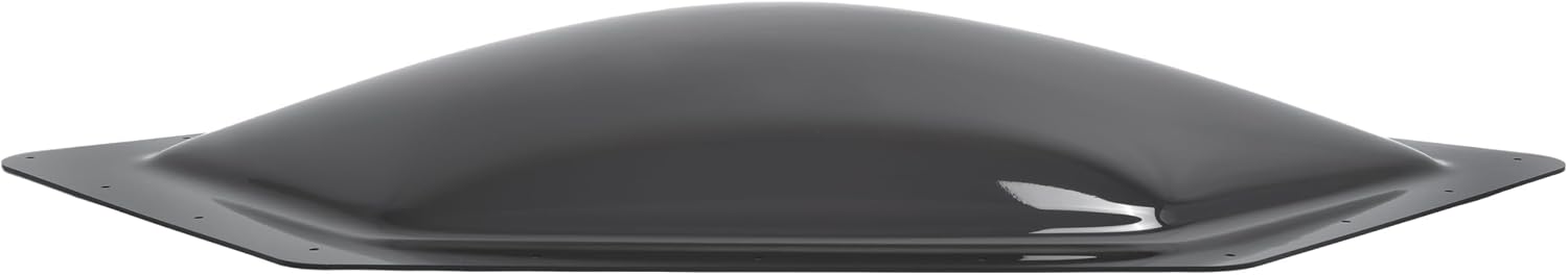 RV Shower Sunroof Skylight Cover Universal Fits All Standard 24" x 12" Neo Angle Skylight Openings Travel Trailer RV Camper Truck Sky Light Dome Replacement Kit Tinted