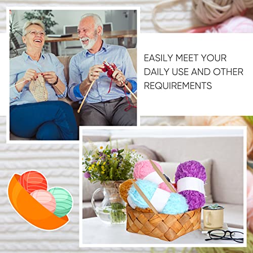 20 Rolls 50G Scrubber Yarn For Crocheting 1000G In Total Yarns For Knitting And Crocheting Knitting Multicolor Yarn Knitting Beginner Kits For Adults Kids #TOP2