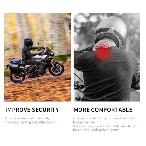 Soporte extensor montaje Tracer 9 GT 2021 abrazadera para elevador manillar motocicleta 4