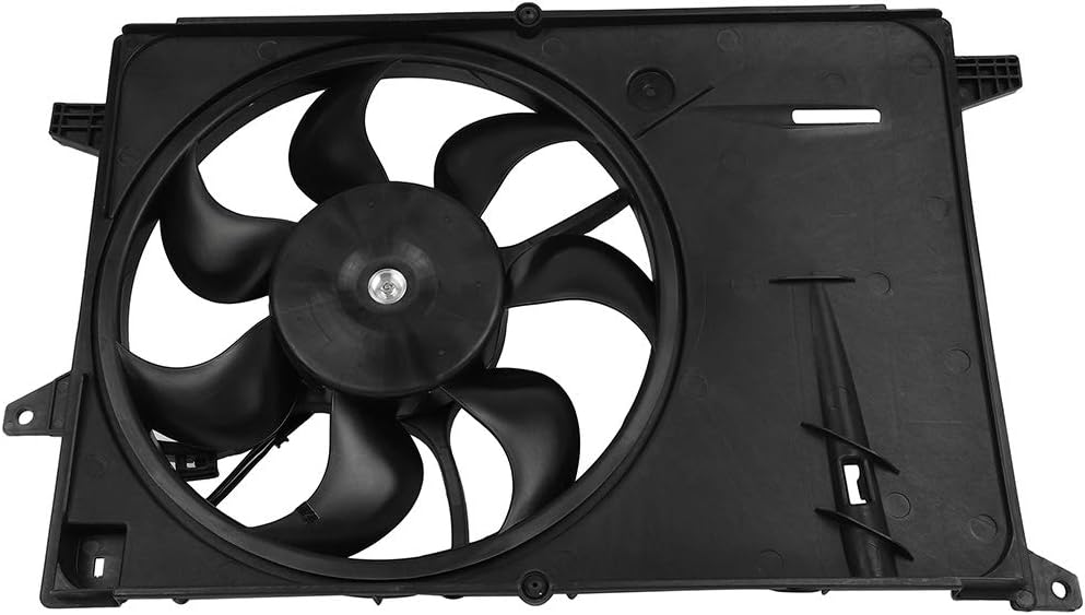 SCITOO Engine Cooling Fan Assembly Replacement for 2016-2022 for Chevrolet for Spark 1.4L Replace 621-558 623650; 621558; 75973; 42426778