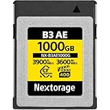 Nextorage 日本メーカー CFexpress 4.0 Type B 1000GBメモリーカード 最大読み出し速度3900MB/s 最大書き込み速度3600MB/s 最低継続書き込み速度1700MB/s NX-B3AE1000G CF express 4.0 typeb ネクストレージ