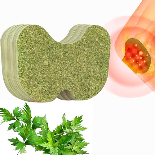 magnetspiele Parches de Calor, 80Pcs Parches Dolor Rodilla, Parche para Aliviar el Dolor de Rodilla, Hierbas Efectivas Artrosis Rodilla, Espalda, Cuello y Músculos Doloridos