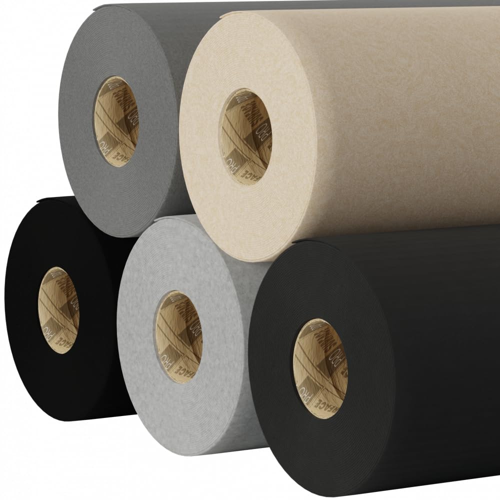 Rivestimento in moquette per furgone antracite elasticizzato a 4 vie per conversione camper con finiture - 1 m x 2 m