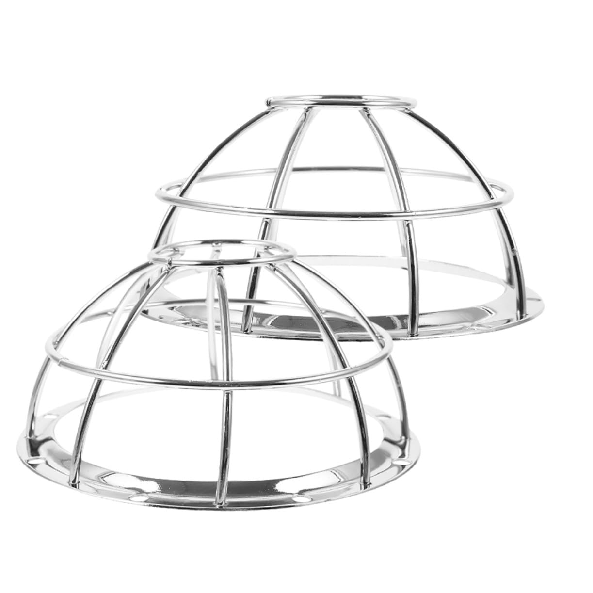 8 Piezas Protector de Detector de de Acero Inoxidable Resistente para de Malla Protectora Hueca para Alarmas de Hogar y Oficina