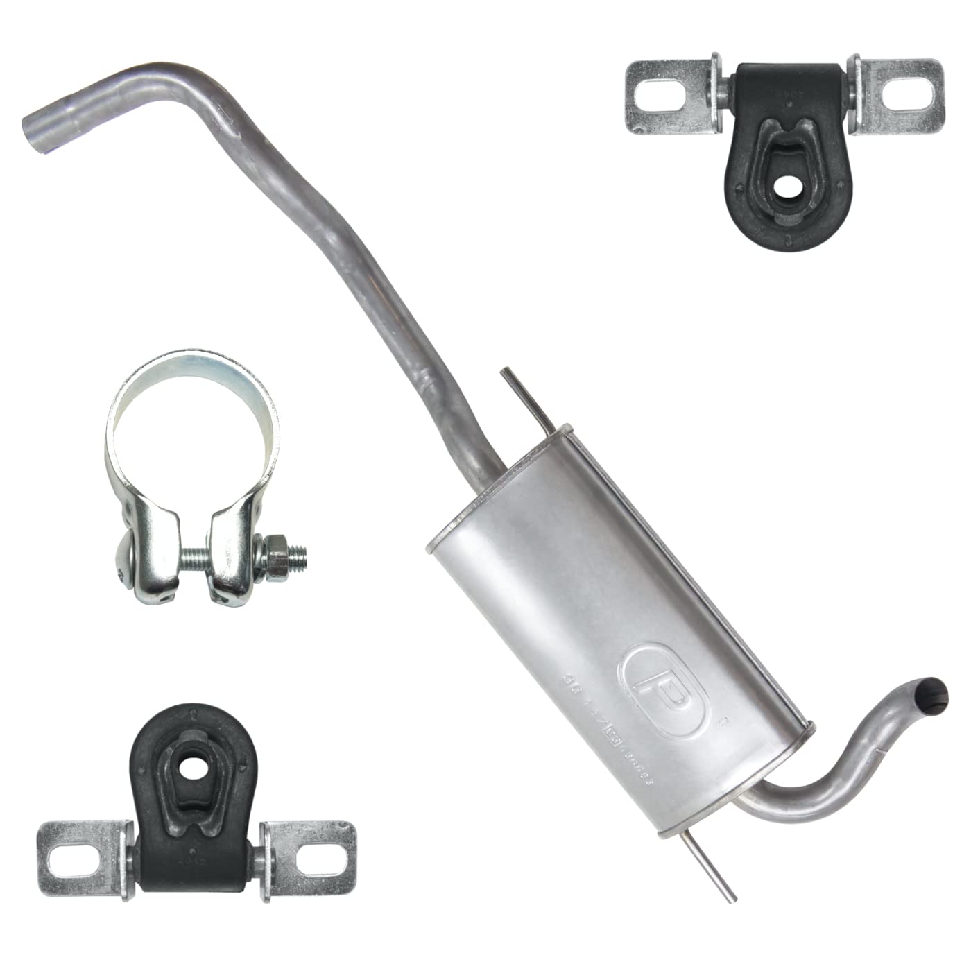Endtopf Auspuff für VW Lupo 1 I Polo 3 III 6N 1.0 1.3 1.4 1.6