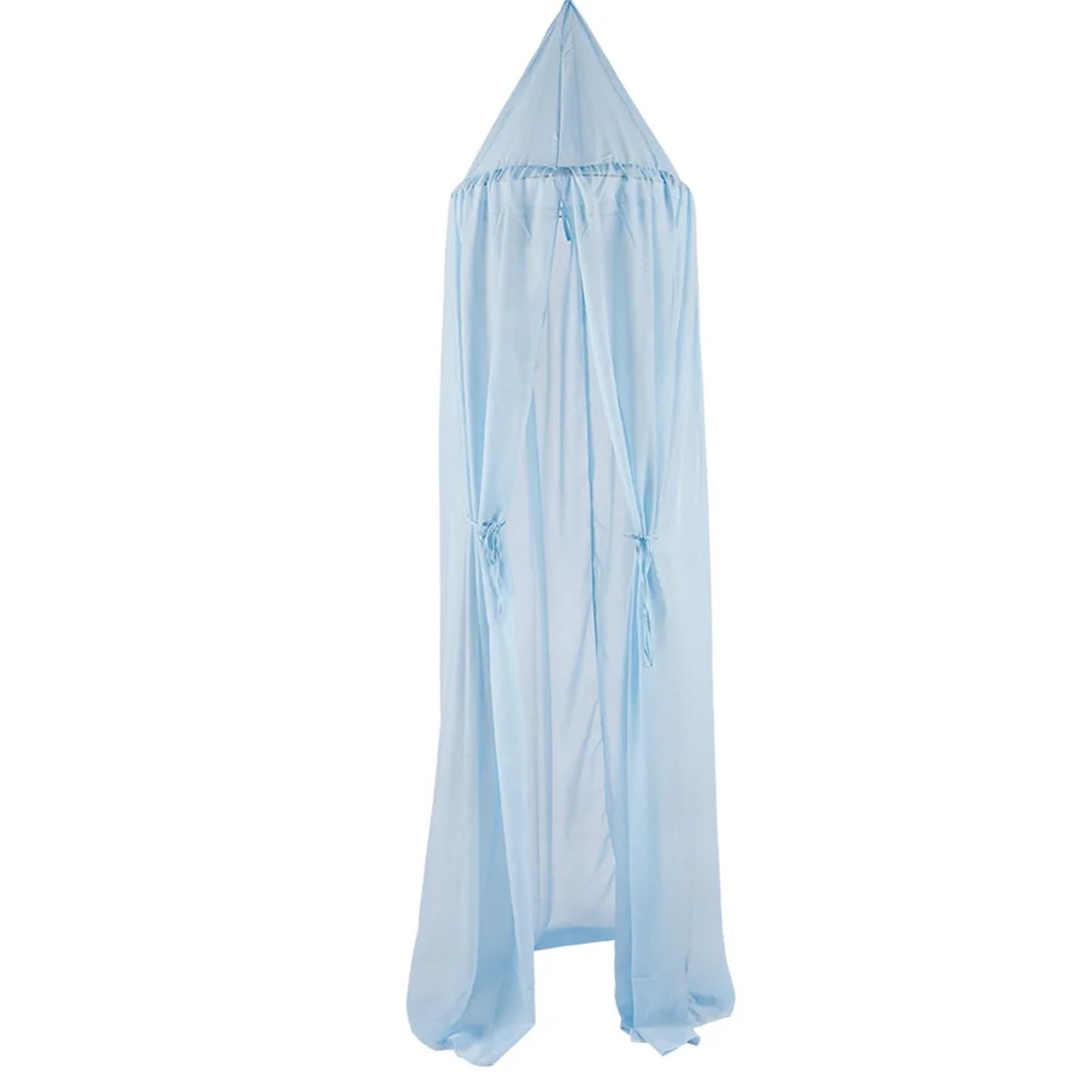 LSNNMU 50 * 240cm Mosquito Net Chiffon Kids Princess Bed Canopy Bedcover Curtain Bedding Dome Ceiling Tent For Bed(Light Blue)