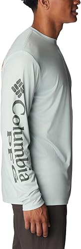Miniatura 3 de Columbia Terminal Tackle PFG Carey Chen - Manga larga para hombre, color verde fríociprés Inshore Trio, talla L
