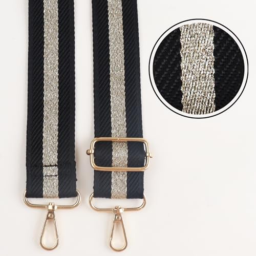 Image of Adjustable Replacement Shoulder Strap Luggage Straps Belt Crossbody Canvas Bag Handbag Purse Strap for Women (H-Style 67)