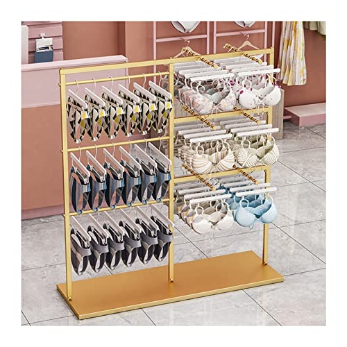 Porte-manteau – Présentoir de vêtements autonome pour magasin de détail – Parfait pour la lingerie, les chaussettes et les accessoires – Design...