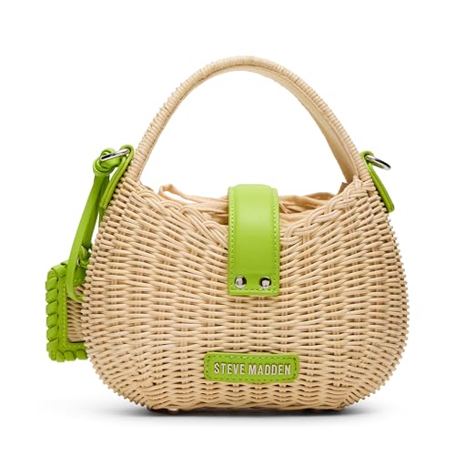 Steve Madden Canela Basket Top Handle, Green3