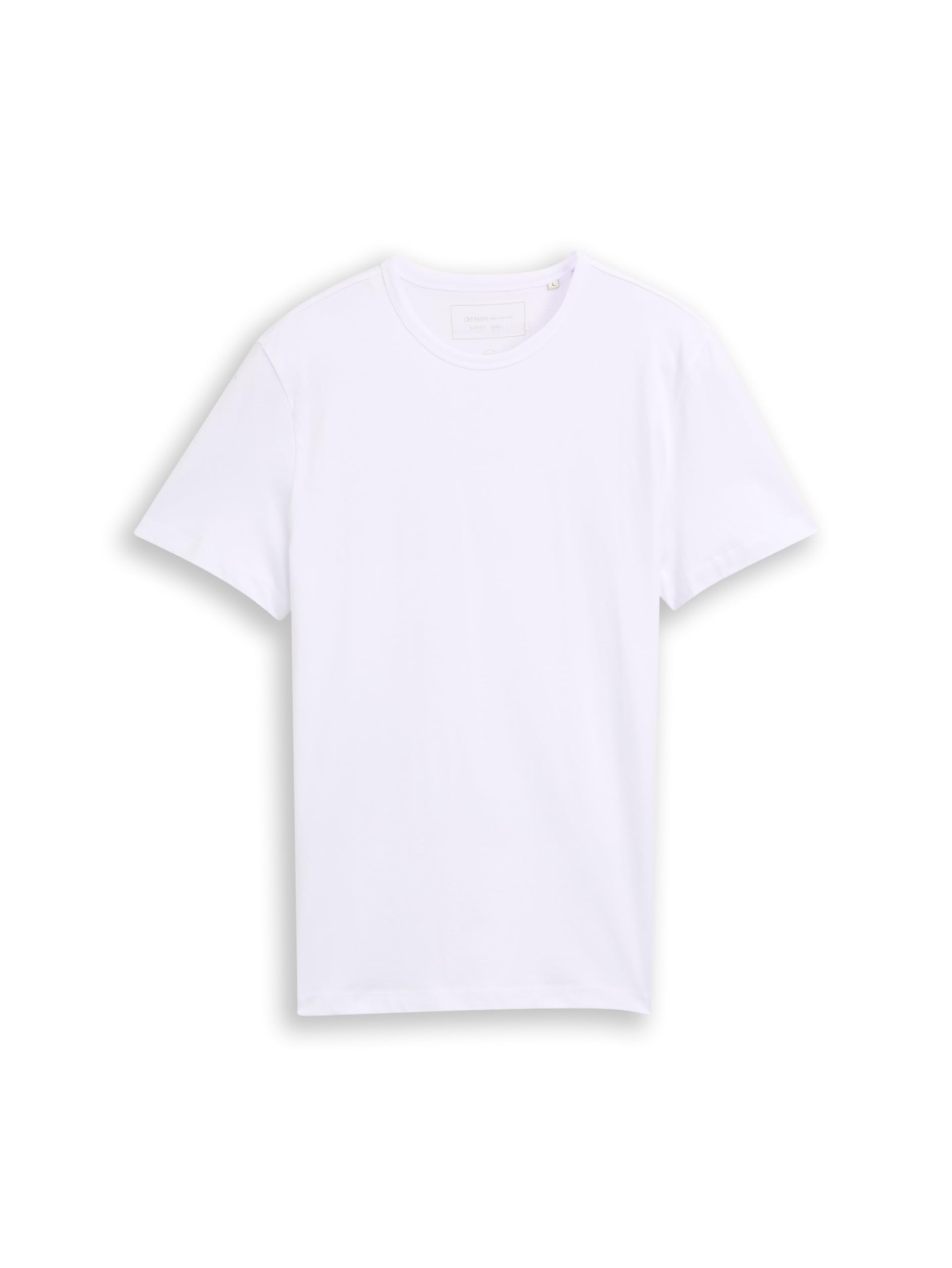 TOM TAILOR Denim Herren Slim Fit T-Shirt aus Baumwolle