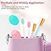 Silicone Face Scrubber, 2pcs Exfoliating Lip Brush, 2pcs Face Cleansing Brush & Silicone Facial Mask Brush Exfoliator Blackhead Skin Care Tool