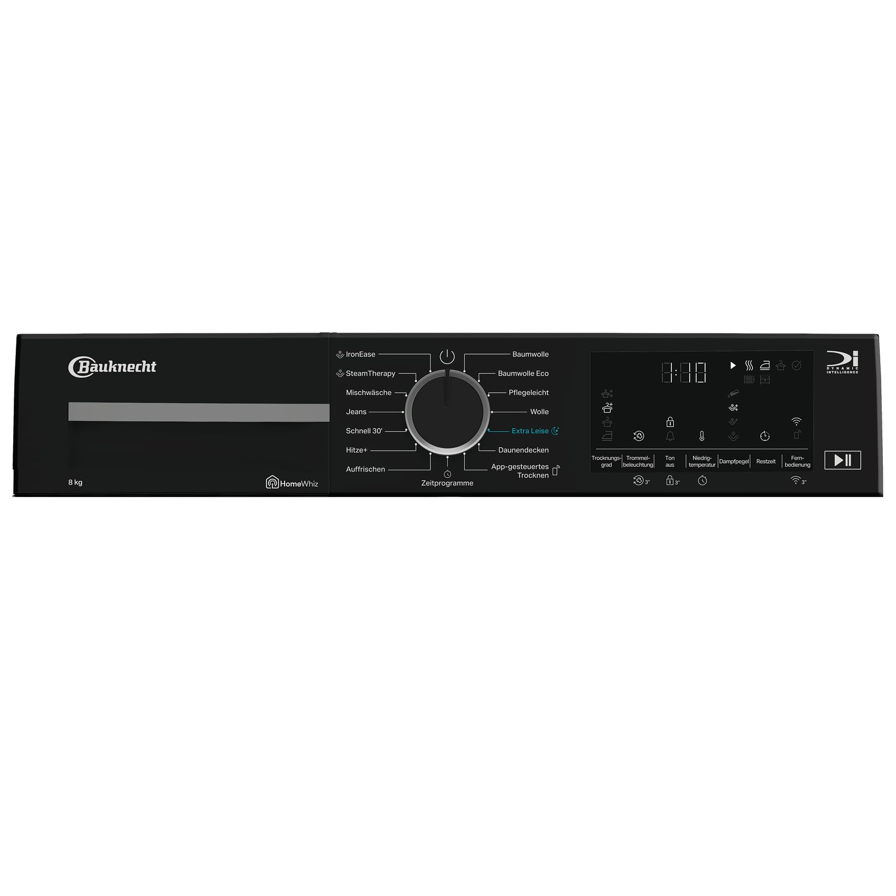 Bauknecht BD 8B WB Wärmepumpentrockner / 8 kg/EEK B/IronEase/A-Noise/Precision Dry, weiß