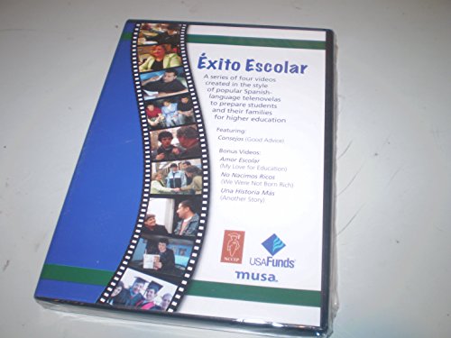 Exito Escolar - A Series of 4 vidoes created in the style of popular Spanish-language telenovelas to rpepare students and their families for higher education image 2