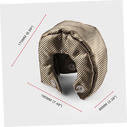 CIYODO Capa de turbocompressor resistente ao calor resistente ao calor antienvelhecimento para carro