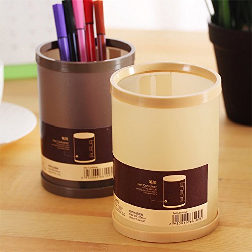 ITemer - Portamatite rotondo, in plastica