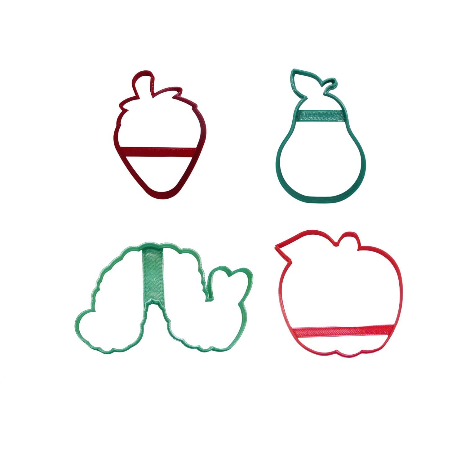 YNGLLC HUNGRY CATERPILLAR COOKIE CUTTER SET OF 4 MADE IN USA PR1942